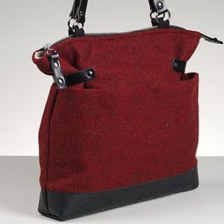 missy rutherford harris tweed handbag by catherine aitken