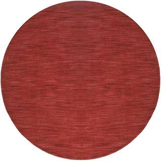 Handmade Elite Contemporary Wool Rug (6 Round)