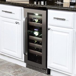Whynter Elite 17 Bottle Dual Zone Built in Wine Refrigerator