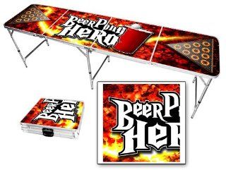 Beer Pong Hero 8 Foot Pong Table  Pong Games  Sports & Outdoors