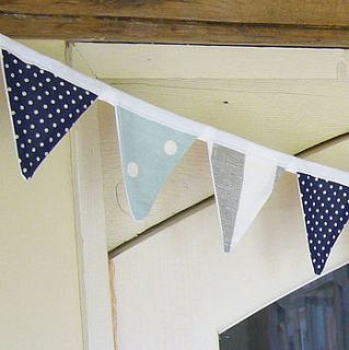 mini bunting by charlotte macey