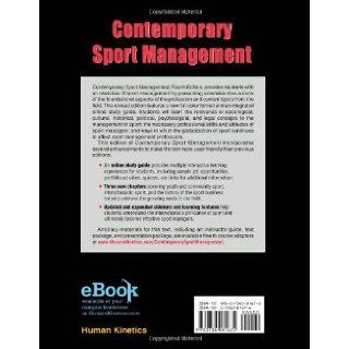 Contemporary Sport Management With Web Study Guide 4th Edition Paul M. Pedersen, Janet Parks, Jerome Quarterman, Lucie Thibault 9780736081672 Books