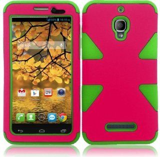 For Alcatel One Touch Fierce 7024W Cover Case (Carbon Fiber) Cell Phones & Accessories