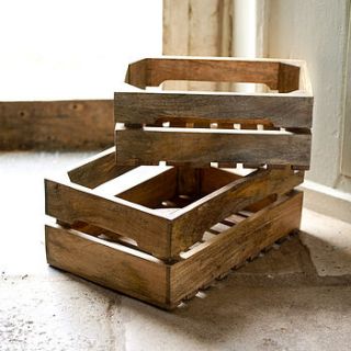 ahanti wood storage box by nkuku