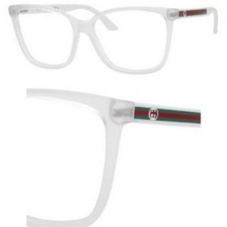 GUCCI Eyeglasses 3555 0RQP Crystal White 56mm Clothing
