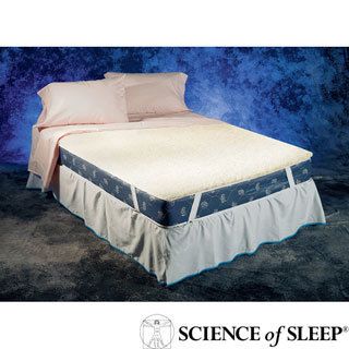 Science Of Sleep Virgin Wool Mattress Topper