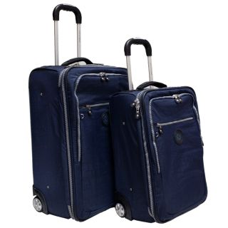 Milestone 2 piece Blue Luggage Set