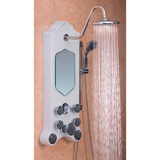 Jet pro Imperial Stainless steel Shower Spa With Eight Jets And Two Shower Heads