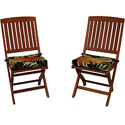 All weather Uv resistant Outdoor Folding Chair Pads (pack Of Two)