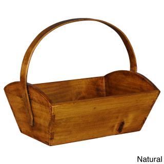 European style Wooden Fruit Bucket