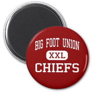 Big Foot Union   Chiefs   High   Walworth Refrigerator Magnet