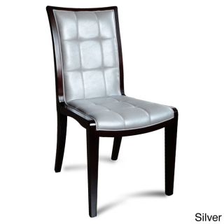 King Leather Dining Chairs (set Of 2)