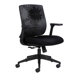 Safco Ergonomic Rolling Chair With Adjustable Arms