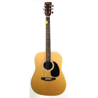 BadAax 266 Solid Mahogany Acoustic Guitar Musical Instruments
