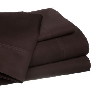 None Egyptian Cotton 1000 Thread Count Solid Luxury Sateen Sheet Set Or Pillowcase Separates Brown Size King