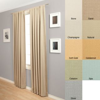 Trilogy Rod Pocket 120 inch Polyester Curtain Panel
