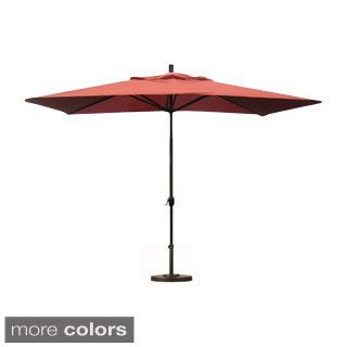 Premium 10 foot Rectangular Patio Umbrella With Stand
