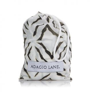 Adagio Lane "Alaina" Black/White Zebra Print Multiway Scarf