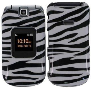 Zebra Hard Case Cover for Samsung Factor M260 Cell Phones & Accessories