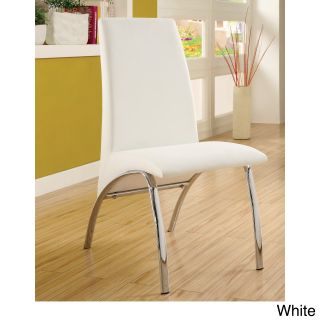 Furniture Of America Alodie Leatherette Dining Chairs (set Of 2)