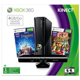 Xbox 360 4GB Kinect Value Bundle Video Games