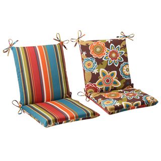 Pillow Perfect Outdoor Annie Polyester Chair Cushion Pillow Perfect Outdoor Cushions & Pillows