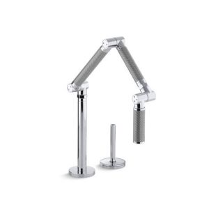 Karbon Articulating Deck Mount Kitchen Faucet