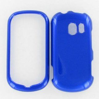 LG VN271 (extravert) Rubber Blue Protective Case Cell Phones & Accessories