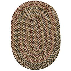 Jefferson Indoor/outdoor Braided Oval shaped Rug (23 X 4)