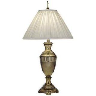 Stiffel Urn Style Burnished Brass Table Lamp    