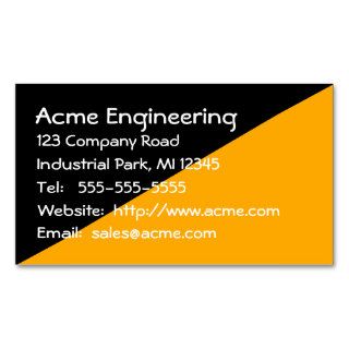 Engineering Construction Surveyors Business Card