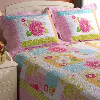 Greenland Home Fashions Adora Twin size 2 piece Quilt Set Multi Size California King