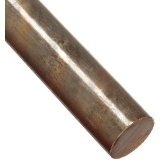 Bunting Bearings B932S000007 13   Cast 13 inch Bar, Cast Bronze C93200 (SAE 660), Solid x 7/8 inch OD x 13 inch Length Bronze Metal Raw Materials