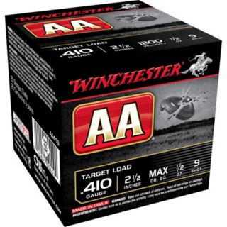 Winchester AA Target Loads .410 ga. 2 1/2 1/2 oz. #9 413515