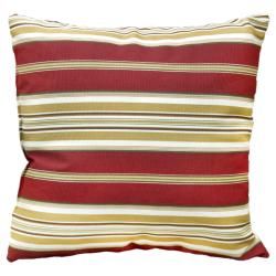 17 inch Outdoor Romastripe Square Accent Pillow (set Of 2)