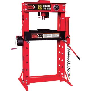 Torin Big Red Shop Press with Gauge Dial — 50-Ton, Model# TRD55002  Hydraulic Presses