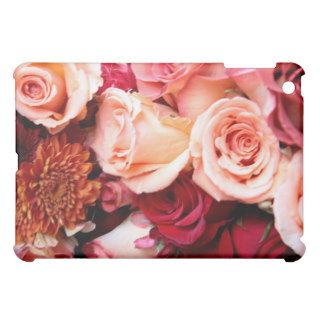 Pink Roses Bouquet Flowers iPad Mini Cases