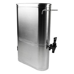 Narrow 3.5 gallon Stainless Steel Ice Tea/ Coffee Dispenser