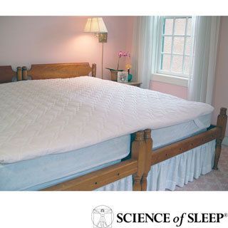 Science Of Sleep Kingmaker 2 inch Twin Bed Connector Mattress Pad