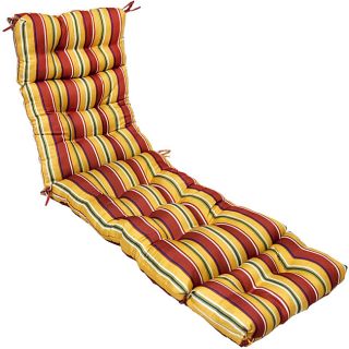72 inch Outdoor Carnival Chaise Lounger Cushion
