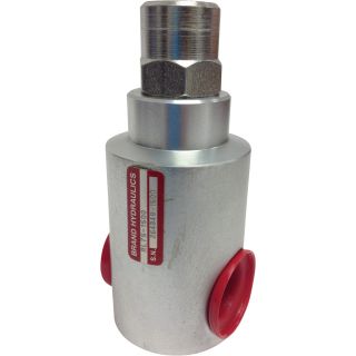 Brand Hydraulic In-Line Relief Valve — 30 GPM Flow Rate, Model# RL75-2000  Relief Valves
