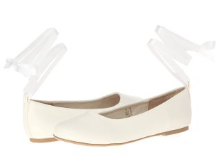 Pazitos Swan BF PU Girls Shoes (White)