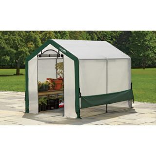 ShelterLogic GrowIT Organic Growers Decorative Greenhouse — 6ft.W x 8ft.L x 6ft.6in.H, Model# 70641  Green Houses