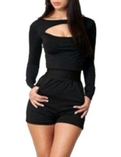 Sexy Women Long Sleeve Party Clubwear Cocktail Evening Dress Bodycon Jumpsuits