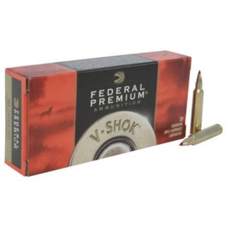 Federal Premium Vital Shok Centerfire Rifle Ammo .22 250 Rem 55 Gr. NBT 736207