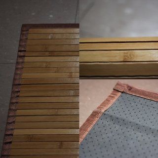 InterDesign Bamboo Floor Mat, 21 inch x 34 inch, Natural   Bath Mat