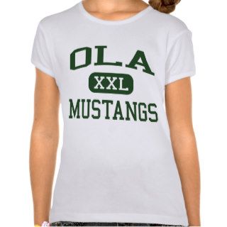 Ola   Mustangs   High School   McDonough Georgia Tee Shirt