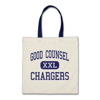 Good Counsel   Chargers   High   Chicago Illinois Canvas Bags