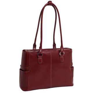 Mcklein Womens Willow Springs Leather Laptop Briefcase