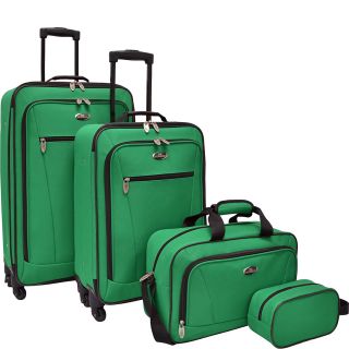 U.S. Traveler Castelon 4 Piece Spinner Luggage Set